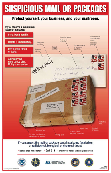 suspicious pkg-USPS