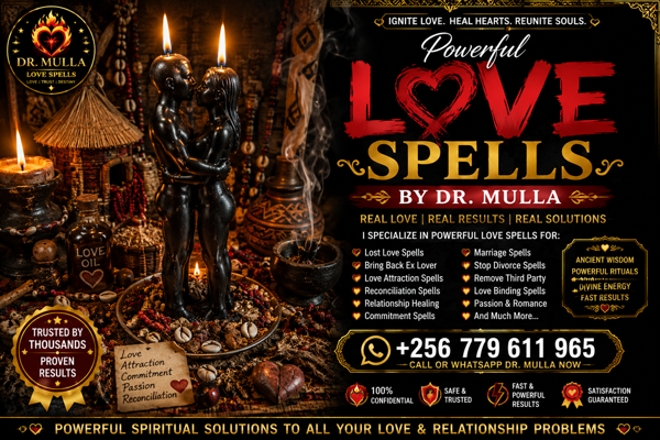 Simple Working Candlelit Love Spells by Dr. Mulla +256 779 611 965