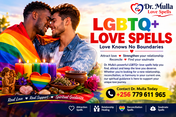 Best Online LGBTQ+ Love Spells by Dr. Mulla +256 779 611 965