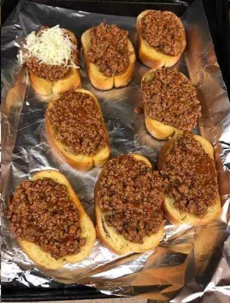 Texas Toast Sloppy Joes