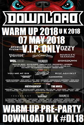 DOWNLOAD U K 2018 WARM UP PRE PARTY V.I.P.ONLY #DL2018