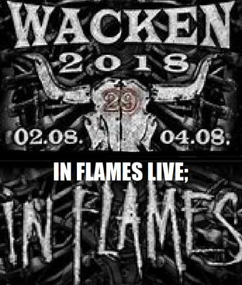 IN FLAMES