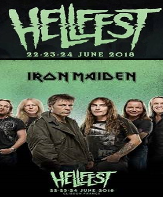 IRON MAIDEN  HELLFEST OPEN AIR 2018