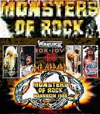 Monsters of Rock Nuremberg Germany 1986 @ Zeppelin Field Nuremberg Germany