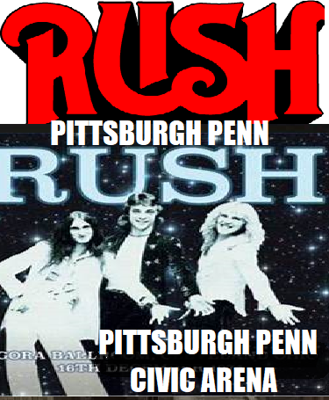 RUSH August 20, 1974 Pittsburgh, Pennsylvania