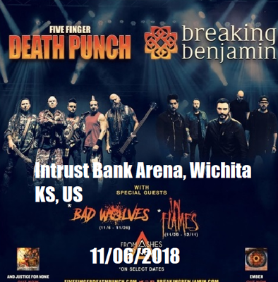 Intrust Bank Arena, Wichita, KS, US D