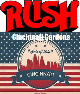 RUSH August 16, 1974 Cincinnati Gardens, Cincinnati, Ohio (Uriah Heep, Manfred Mann)