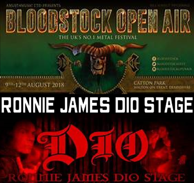 RONNIE JAMES DIO STAGE