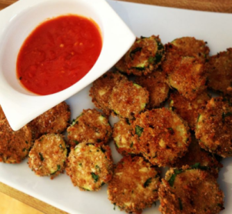 Spicy Zucchini Chips