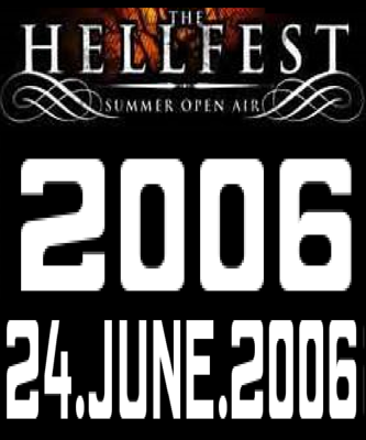 HELLFEST 2006 Hellfest 2006 Setlists JUN 23 2006 Date Friday, June 23, 2006 - Sunday, June 25, 2006 Venue Val de Moine, Clisson, France So far there are setlists of 62 gigs.  Friday, June 23, 2006 Akercocke Alice in Chains Apocalyptica Avenged Sevenfold Cephalic Carnage Dagoba Darkest Hour Dead to Fall Endstand Happy Face Happyface Ignite Opeth Orphaned Land Rise and Fall Soulfly Stone Sour Textures The Haunted Trepalium With Honor bloodsimple  Add Setlist  Saturday, June 24, 2006 Agnostic Front Arch Enemy As I Lay Dying Boysetsfire Capricorns Cortez Cradle of Filth Danko Jones DevilDriver Drowning Gadget Helloween Most Precious Blood Motörhead Nightmare Raised Fist Ringworm Satyricon Saxon Taint The Black Dahlia Murder Trivium  Add Setlist  Sunday, June 25, 2006 36 Crazyfists Amenra Born From Pain Carnival in Coal Celtic Frost Dead Kennedys Demented Are Go! Entombed GBH Gojira HateSphere Knuckledust Knut Madball Nile Obituary Prostitute Disfigurement Zyklon