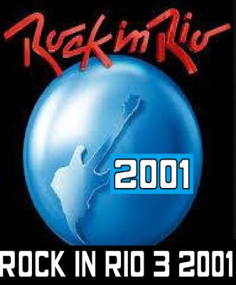 Rock in Rio 3 Setlists JAN 12 2001 Date Friday, January 12, 2001 - Sunday, January 21, 2001 Venue Cidade do Rock, Rio de Janeiro, Brazil So far there are setlists of 75 gigs.  Friday, January 12, 2001 Arnaldo Antunes Daniela Mercury Gilberto Gil Henri Dikongué Jair Rodrigues James Taylor Luiz Melodia Milton Nascimento Orquestra Sinfônica Brasileira Patricia Coelho Relespública Régis Gizavo Sandra de Sá Sting Thierry « Titi » Robin Värttinä  Add Setlist  Saturday, January 13, 2001 Barão Vermelho Beck Cidadão Quem Cássia Eller Fernanda Abreu Foo Fighters Nando Reis R.E.M.  Add Setlist   Sunday, January 14, 2001 Afro Reggae Carlinhos Brown Guns N’ Roses Ira! Los Hermanos Nação Zumbi Oasis Papa Roach Pato Fu Ultraje a rigor  Add Setlist  Thursday, January 18, 2001 *NSYNC Aaron Carter Britney Spears Five Ivo Meirelles & Funk 'n' Lata LS Jack Moraes Moreira Sandy e Junior  Add Setlist  Friday, January 19, 2001 Halford Iron Maiden Mawaca Pavilhão 9 Pepeu Gomes Queens of the Stone Age Sepultura Sheik Tosado Supla Tom Zé  Add Setlist  Saturday, January 20, 2001 Dave Matthews Band Elba Ramalho Engenheiros do Hawaii Kid Abelha Max de Castro Neil Young & Crazy Horse Paulinho Moska Sheryl Crow Wilson Simoninha Zé Ramalho  Add Setlist  Sunday, January 21, 2001 Autoramas Biquini Cavadão Capital Inicial Deftones O Surto Plebe Rude Red Hot Chili Peppers Silverchair Tianastácia Tihuana Tribo de Jah Udora Wilson Sideral