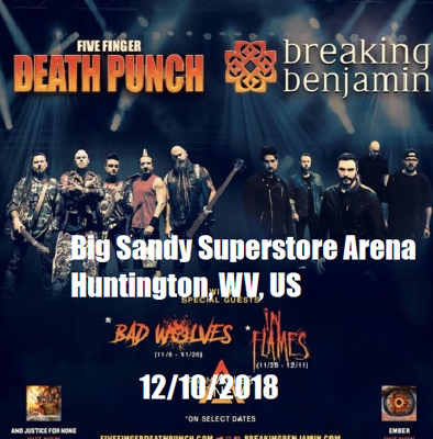 Big Sandy Superstore Arena, Huntington, WV, US H