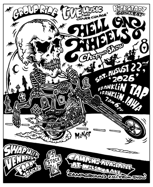 Hell on Wheels Poster