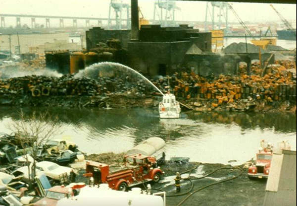 Aerial view of the Chemical Control Corporation site 6