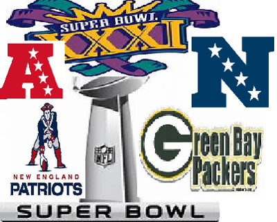 The National Football League playoffs for the 1996 season began on December 28, 1996. The postseason tournament concluded with the Green Bay Packers defeating the New England Patriots in Super Bowl XXXI, 35–21, on January 26, 1997, at the Louisiana Superdome in New Orleans, Louisiana. The Carolina Panthers and Jacksonville Jaguars, each in just their second year of existence, not only qualified for the playoffs for the first time, but they also both advanced to their respective conference championship games. Contents  [hide]  1	Participants