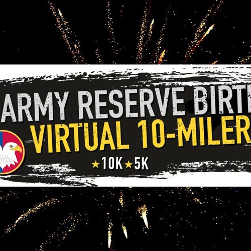 Army Reserve Birthday Virtual Run - U. S. First Responders 