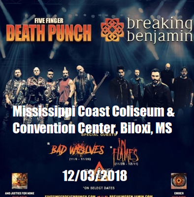 Mississippi Coast Coliseum & Convention Center, Biloxi, MS, US