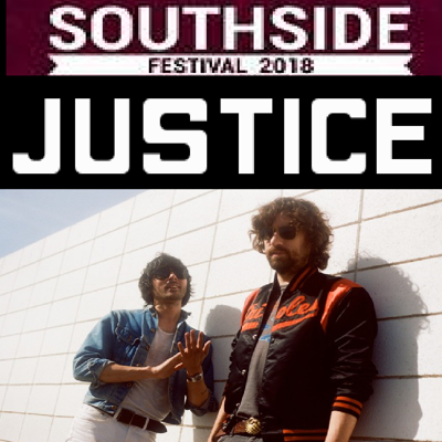 JUSTICE	 ALLE ANZEIGEN Share Four-on-the-Floor und volle Kraft in Richtung Disco! Das französische Electronica-Duo Justice macht kompromisslose Tanzmusik für die Clubs des 22. Jahrhunderts. Ihr Sound war schon immer innovativ, das machte schon ihr 2003er-Debut klar, das ein Sample der Indie-Rocker Simian zur Disco-Funk-Hymne umkrempelte: „Because we are your friends you'll never be alone again“ – und wer solche Freunde hat, braucht keine… anderen Freunde mehr – oder so. Jedenfalls ist das, was Gaspard Augé und Xavier de Rosnay da machen, fast schon zum Kult geworden. Vielleicht haben sie sich deshalb auch ein Kreuz als Symbol ausgesucht, in dessen Licht eine ganze Generation die Nacht zum Tag gemacht hat. Dafür gab’s unter anderem einen Grammy und regelmäßige Chartplatzierungen. Propheten sind im eigenen Land nichts wert? Von wegen. Die Jünger von Justice feiern in Frankreich genauso hart wie überall auf der Welt. Und die Gemeinde wächst.