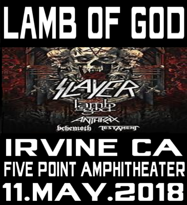 lamb of god in irvine