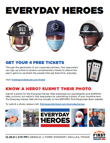 Get Armed Forces and First Responder Bowl game tix and submit your