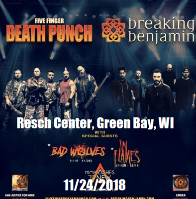 Resch Center, Green Bay, WI, US