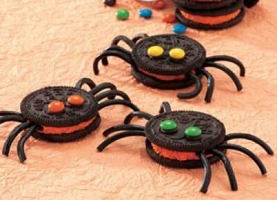 halloween snacks spiders