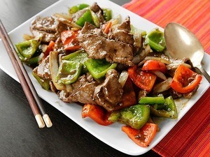 chinese pepper steak